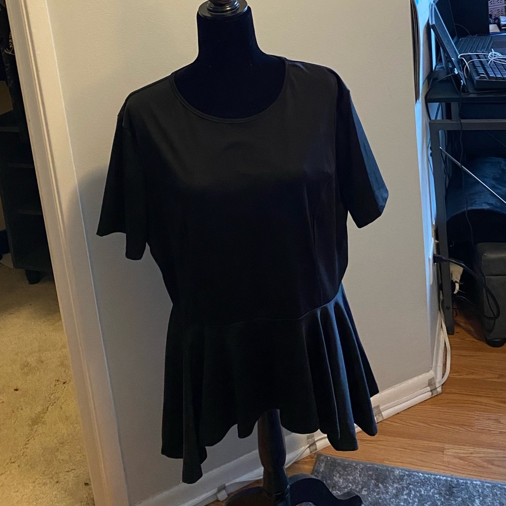 SHEIN peplum top